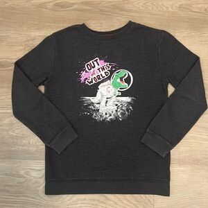 Cat &Jack Out of This World Dinosaur Sweatshirt (12/14)
